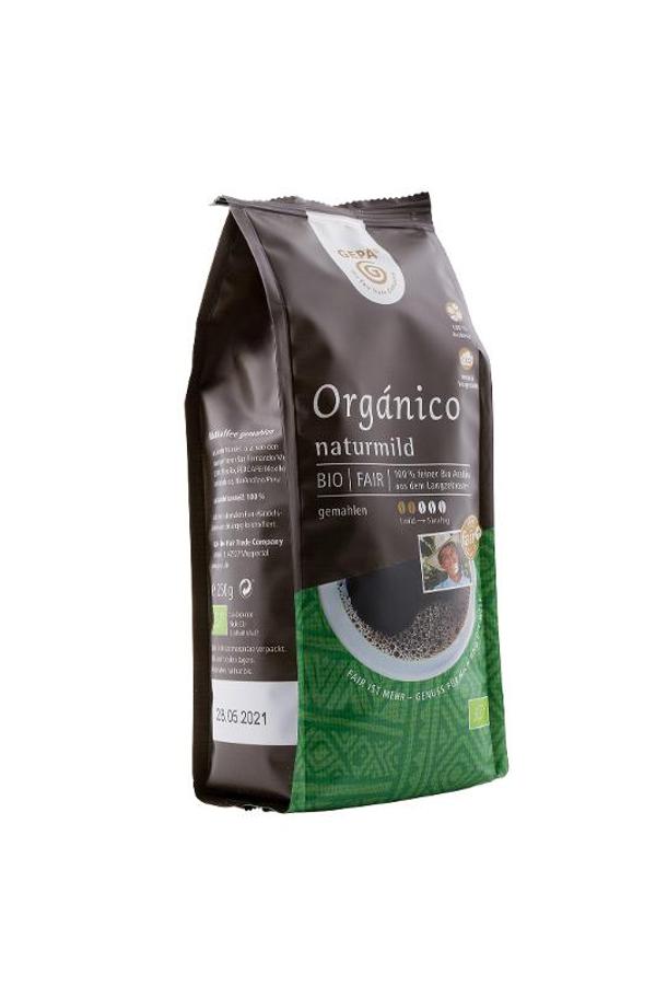Produktfoto zu Kaffee Organico gemahlen 250g