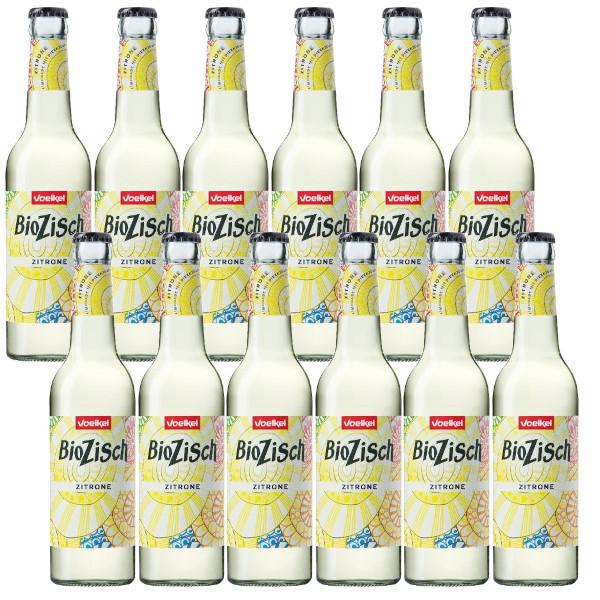 Produktfoto zu Kiste BioZisch Zitrone 12*0,33l