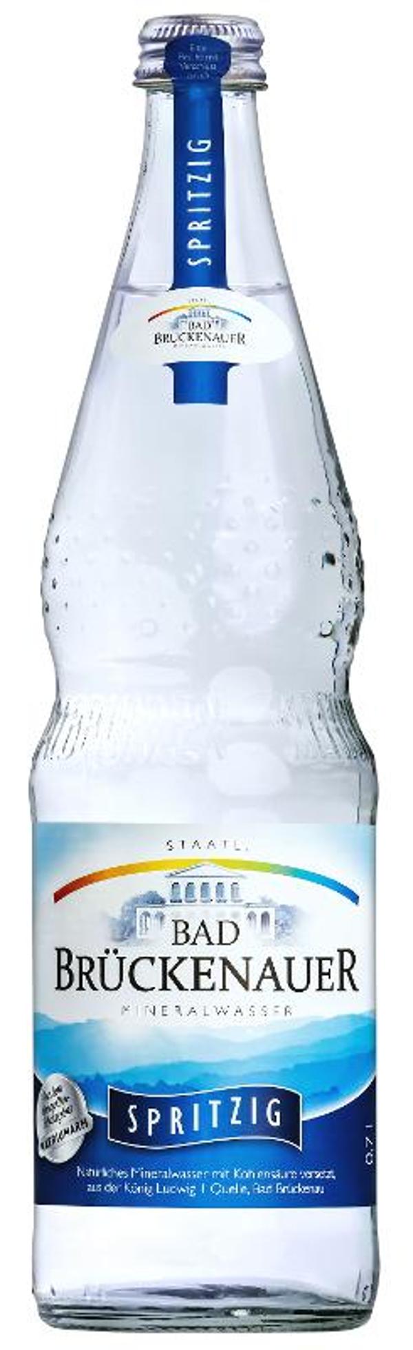 Produktfoto zu Mineralwasser spritzig 0,7l Bad Brückenauer