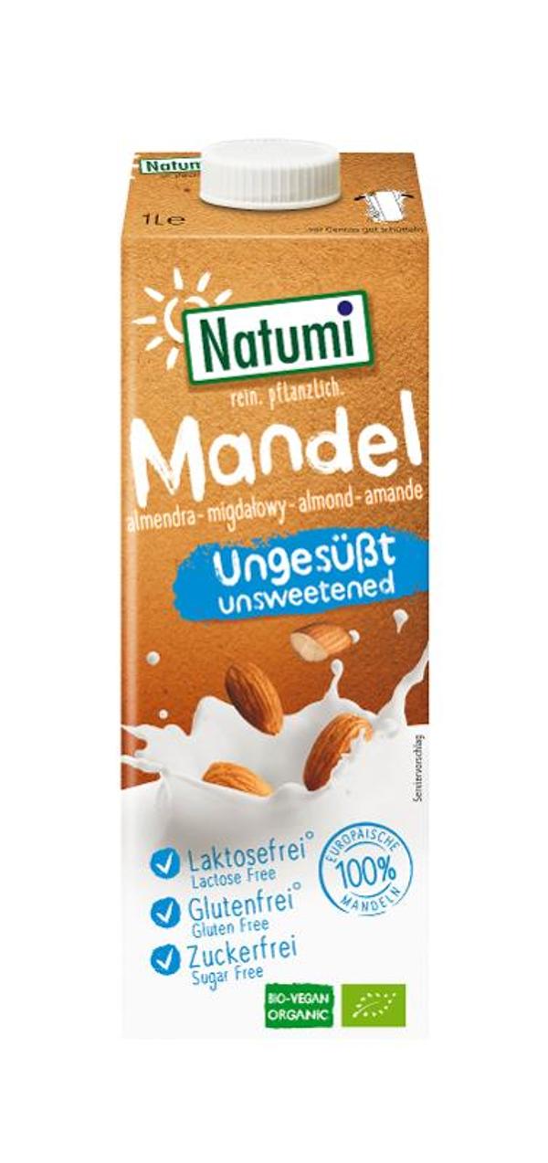 Produktfoto zu Kiste Mandel-Drink ungesüßt 8*1l
