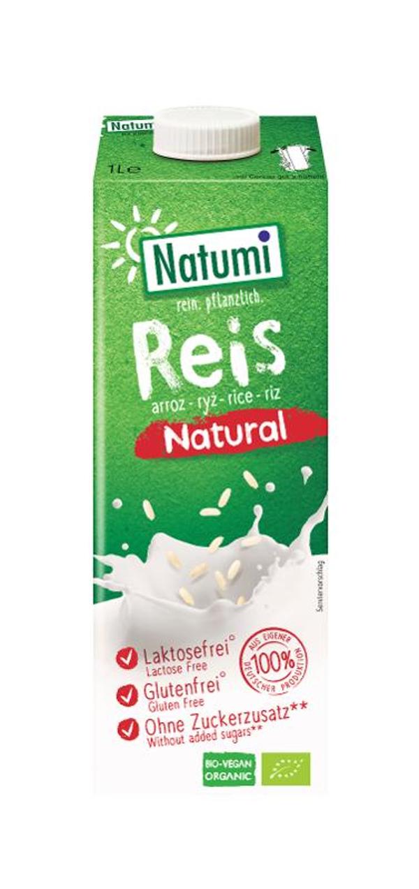 Produktfoto zu Kiste Reis-Drink natural 8*1l