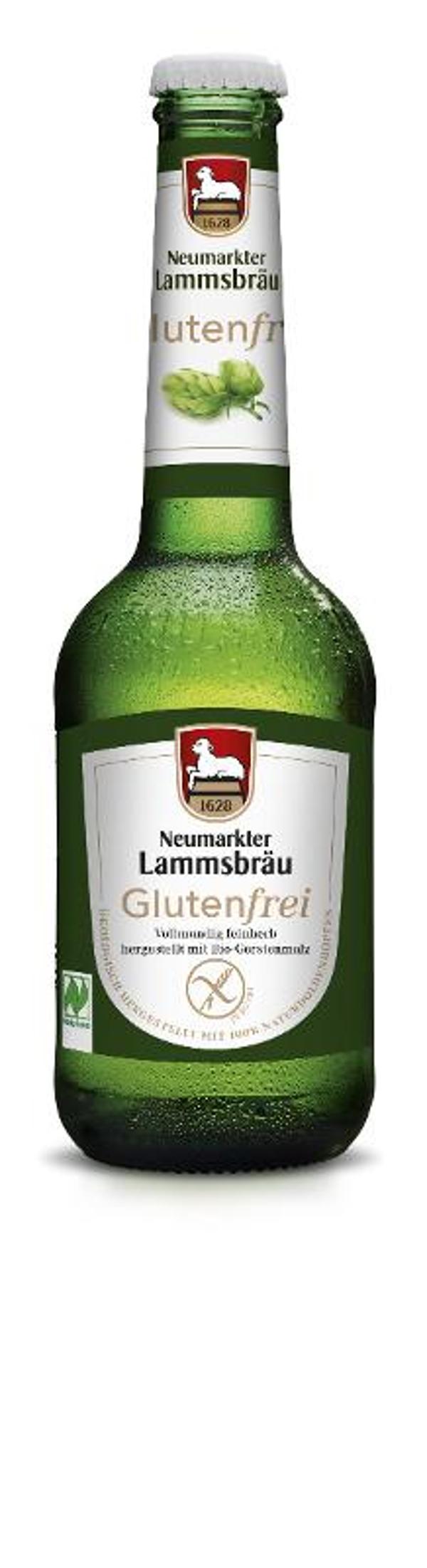 Produktfoto zu Kiste Lammsbräu glutenfrei 10*0,33l