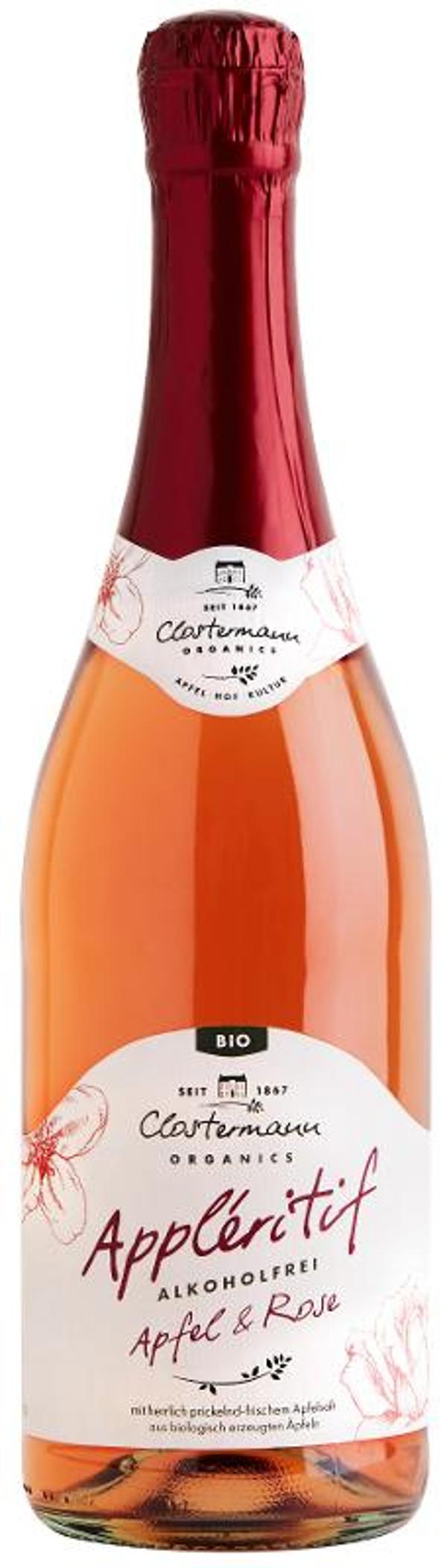 Produktfoto zu Appléritif Perlwein aus Äpfeln & Rosen 0,75l alkoholfrei