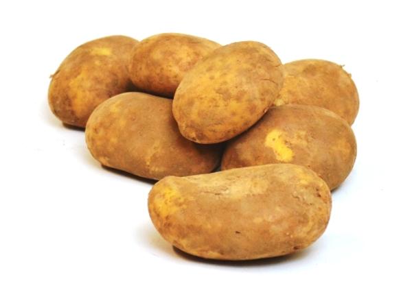 Produktfoto zu Kiste Kartoffeln Übergöße festkochend, 10 kg
