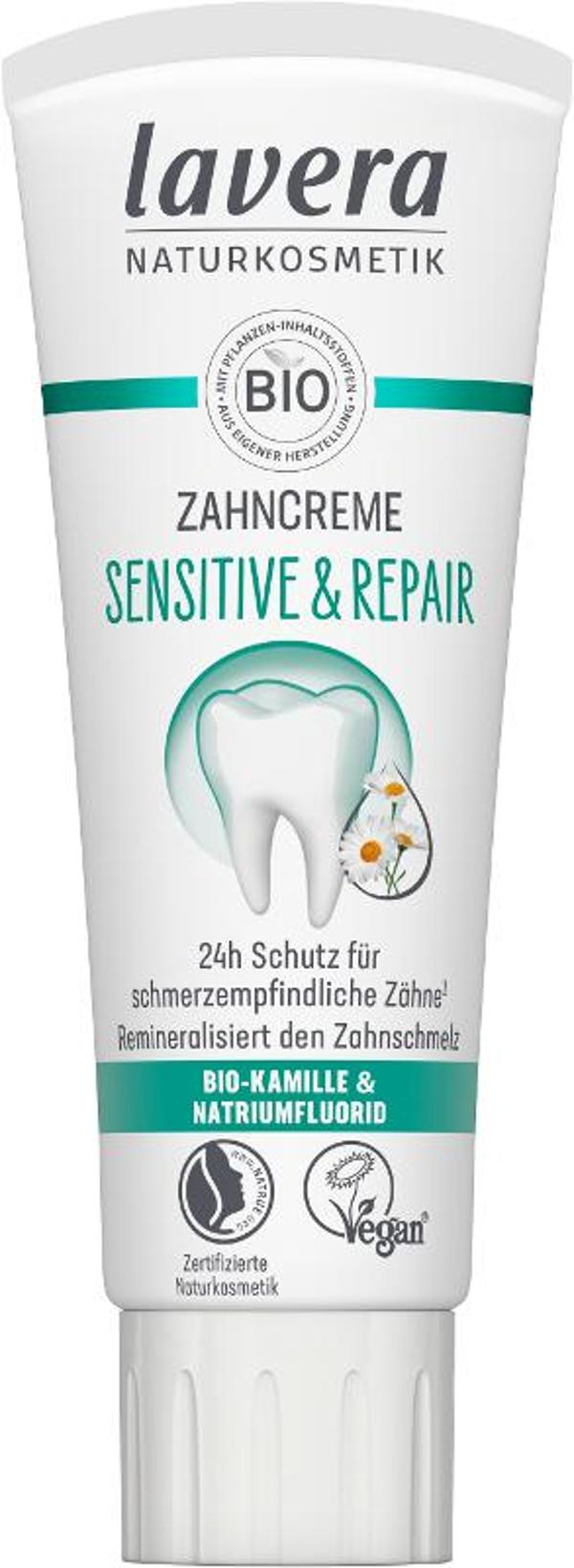 Produktfoto zu Zahncreme sensitiv & repair 75ml