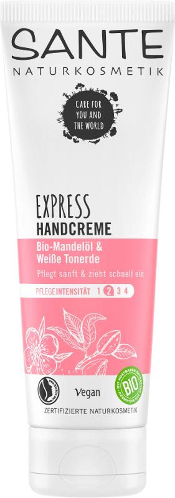 Produktfoto zu Express Handcreme Tonerde & Mandel 75ml