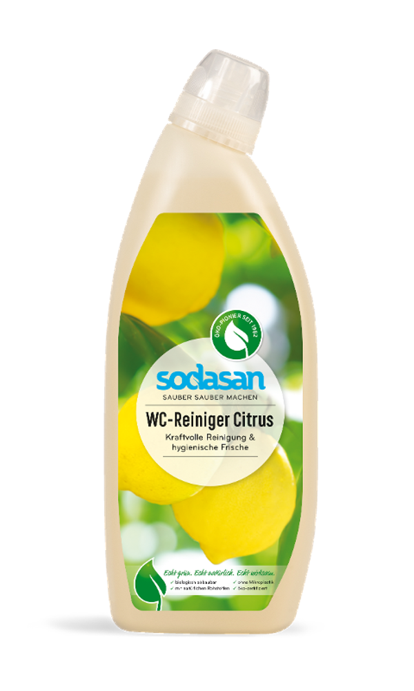 Produktfoto zu WC-Reiniger Citrus 0,75l Sodasan