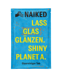 Reinigungs-Tab Glas