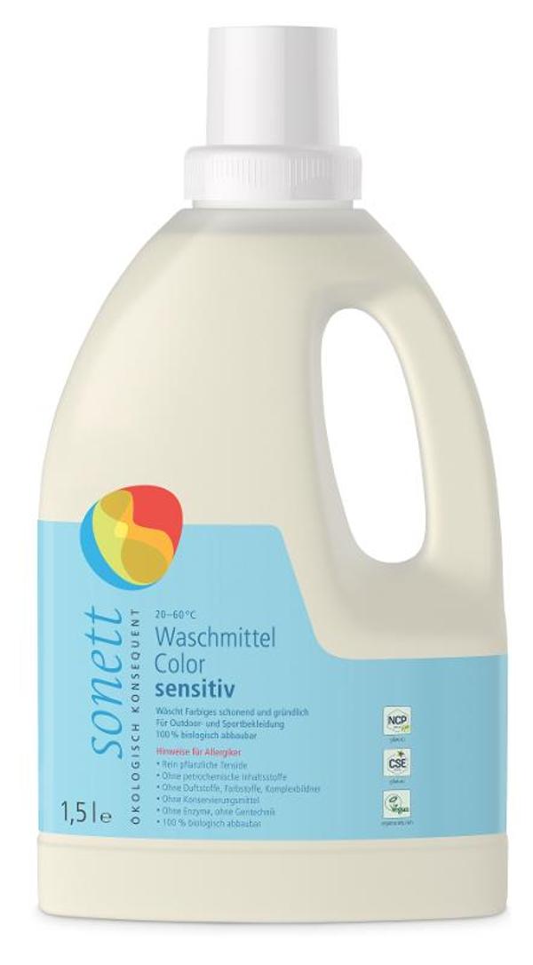 Produktfoto zu Waschmittel Color sensitiv flüssig 1,5l