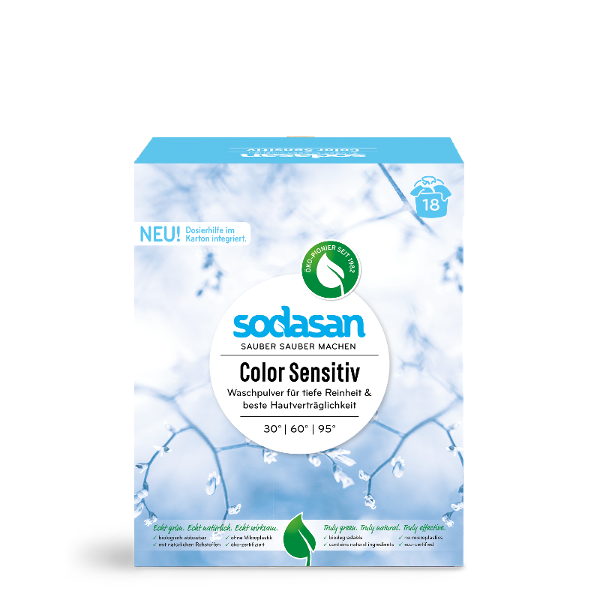 Produktfoto zu Waschmittel Colour sensitiv 1kg Pulver Sodasan