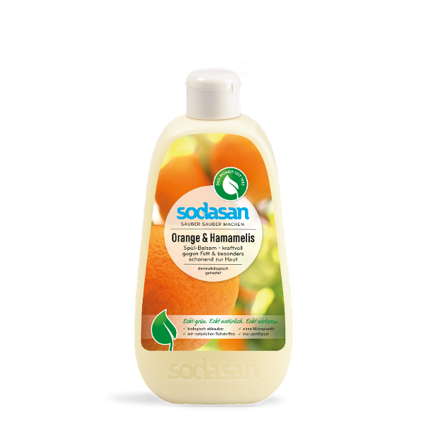 Produktfoto zu Spülmittel Balsam Orange 500ml Sodasan