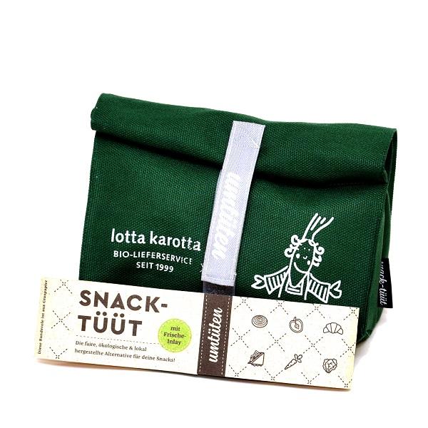 Produktfoto zu Snack Tüüt "Lotta" in grün