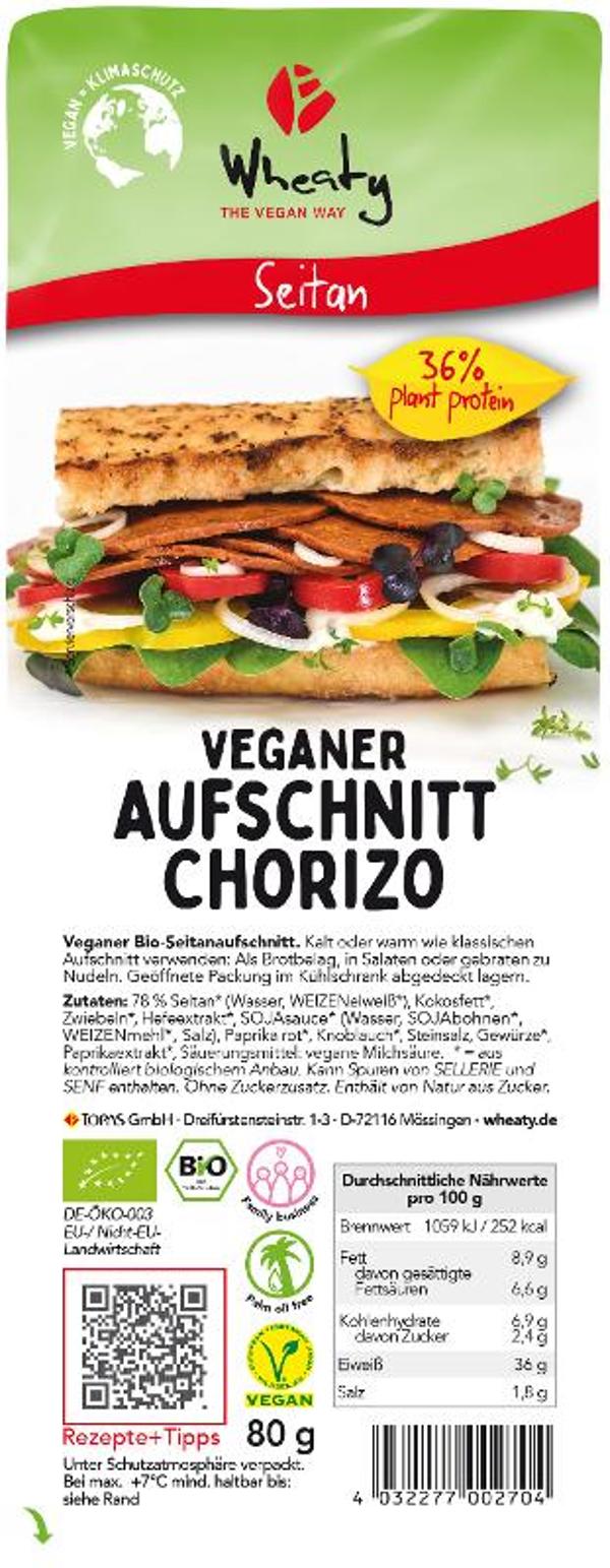 Produktfoto zu Veganslices Chorizo