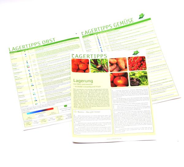 Produktfoto zu Lagertipps Gemüse & Obst vom Verband Ökokiste