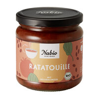 Nabio Eintopf im Glas Ratatouille mit Belugalinsen