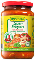 Tomatensauce Linsen-Bolognese, vegan