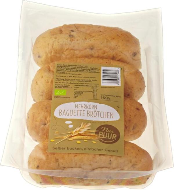 Produktfoto zu Mehrkorn Baguette Brötchen