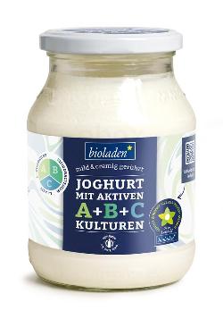 Joghurt natur mit aktiven A+B+C Kulturen