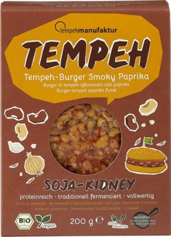 Produktfoto zu Tempeh Burger - Smoky Paprika