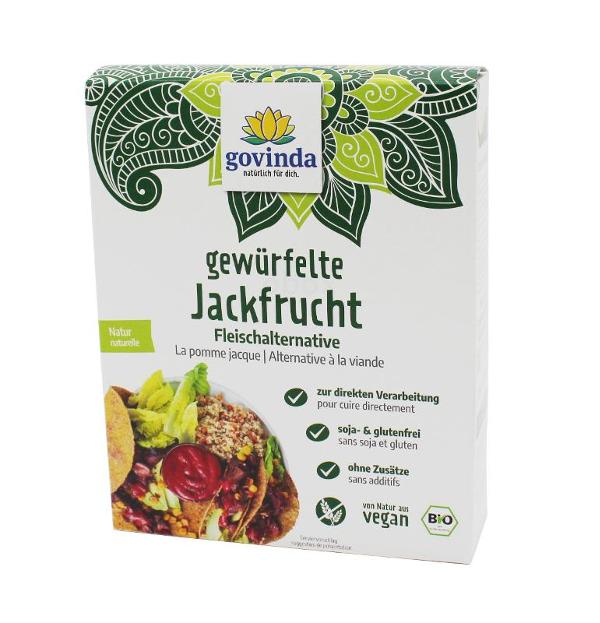 Produktfoto zu Jackfrucht Fruchtfleisch Würfel