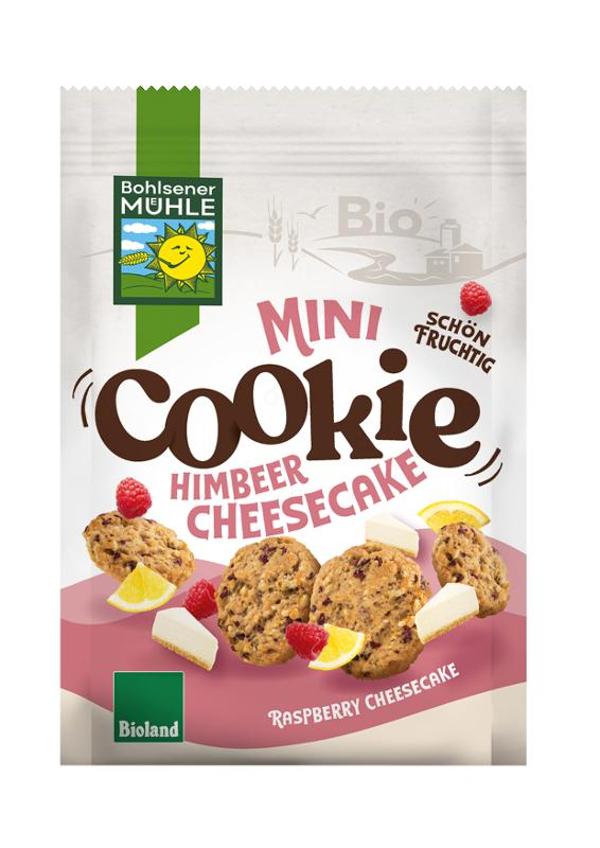 Produktfoto zu Mini Cookie Himbeer Cheesecake