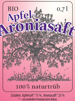BIO-Apfel-Aroniasaft