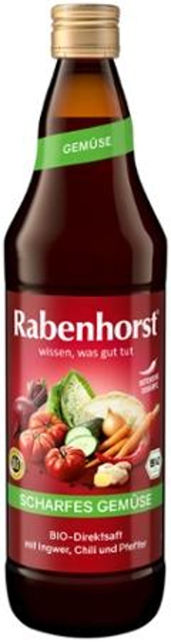 Produktfoto zu Rabenhorst - Scharfes Gemüse Saft