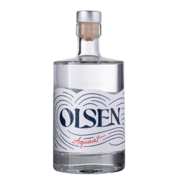 Produktfoto zu Olsen - Bio Aquavit 41%Vol.  0,5l