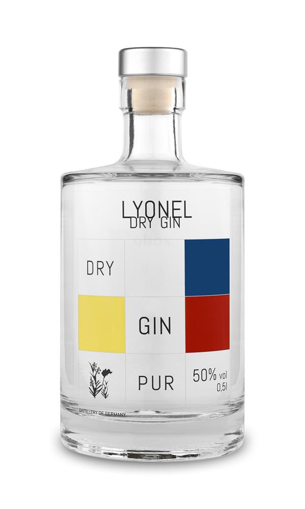 Produktfoto zu Lyonel Dry Gin 50%vol. Organic