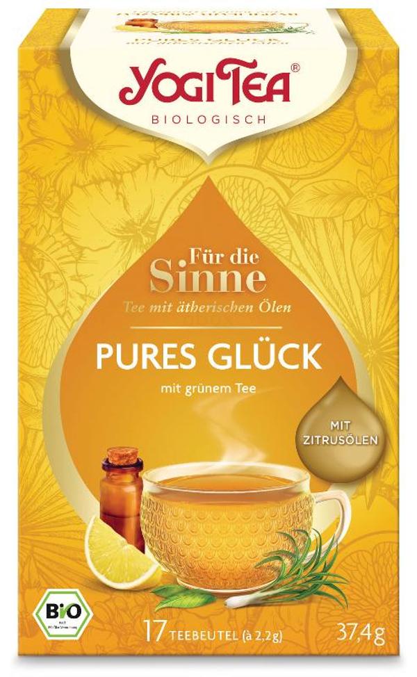 Produktfoto zu Yogi Tee Für die Sinne Pures Glück TB
