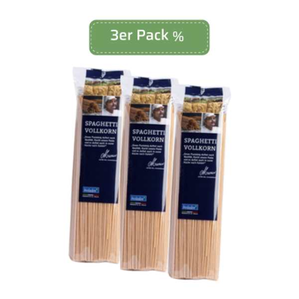 Produktfoto zu 3er Pack - Vollkorn Spaghetti