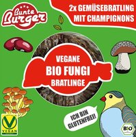 Bio Bratling Fungi Vegan 2x80g - Gemüse Bratling mit Champignons & Kidneybohne