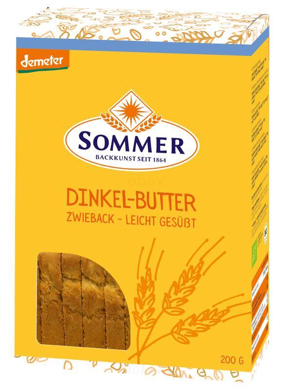 Produktfoto zu Dinkel Butter Zwieback
