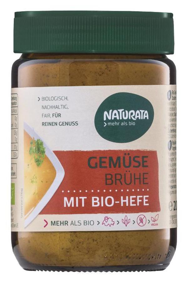 Produktfoto zu Gemüsebrühe mit Bio Hefe Glas