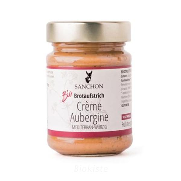 Produktfoto zu Brotaufstrich Creme Aubergine 190 g