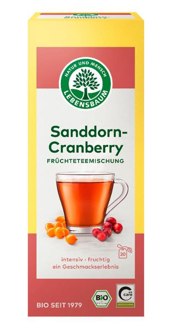 Produktfoto zu Sanddorn-Cranberry Tee TB