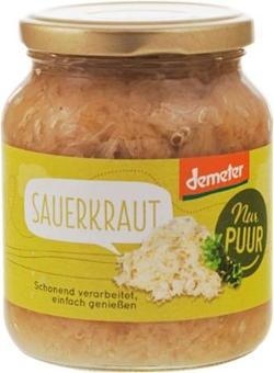 Sauerkraut im Glas 350 g