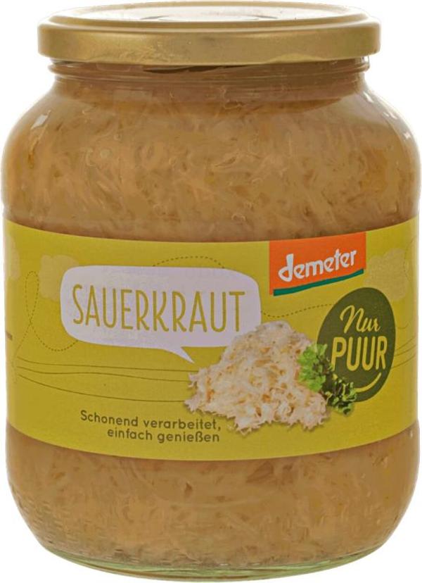 Produktfoto zu Sauerkraut im Glas 680 g