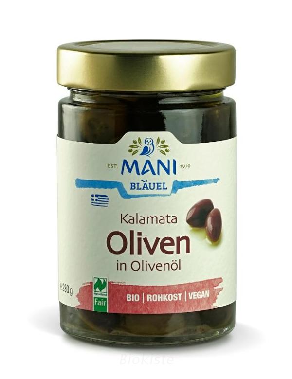 Produktfoto zu Kalamata Oliven in Olivenöl