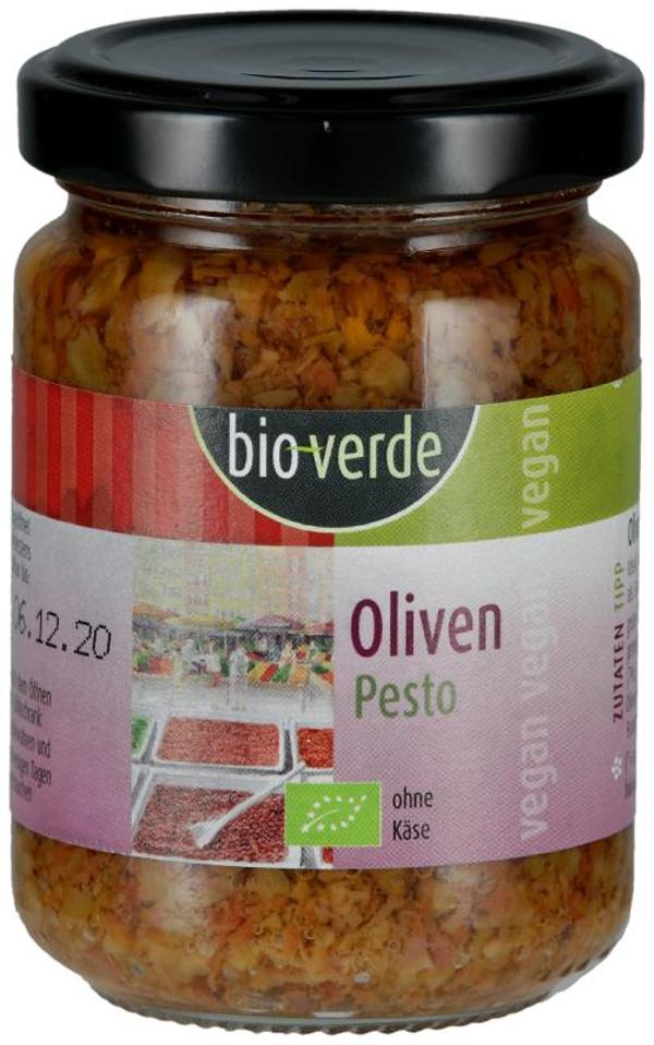 Produktfoto zu Oliven Pesto, vegan 125 ml