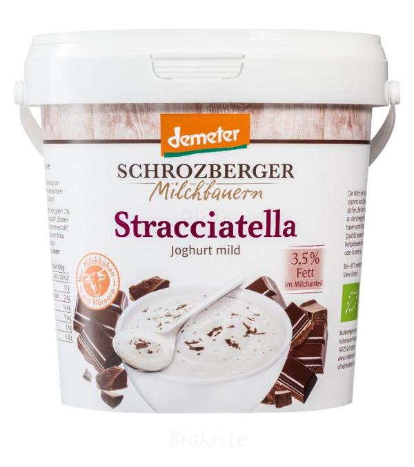 Produktfoto zu Joghurt Stracciatella 1kg