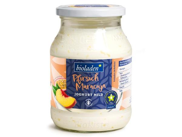 Produktfoto zu Joghurt Pfirsich - Maracuja 500g Glas