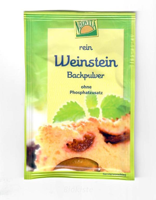 Produktfoto zu Weinstein Backpulver 4x15g