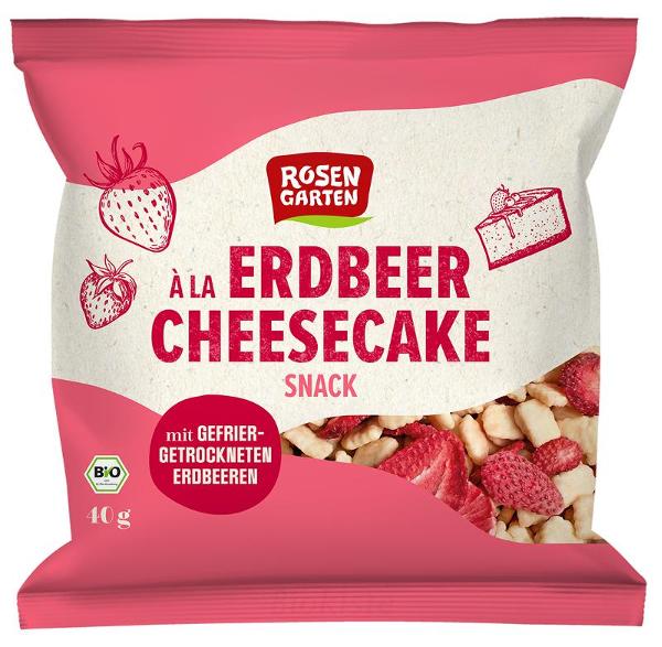 Produktfoto zu Erdbeer Cheesecake Snack