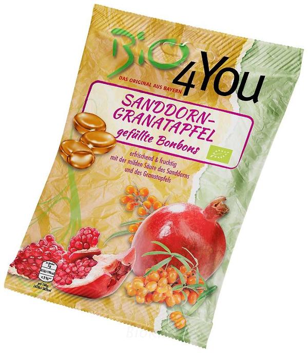 Produktfoto zu Sanddorn Granatapfel Bonbons
