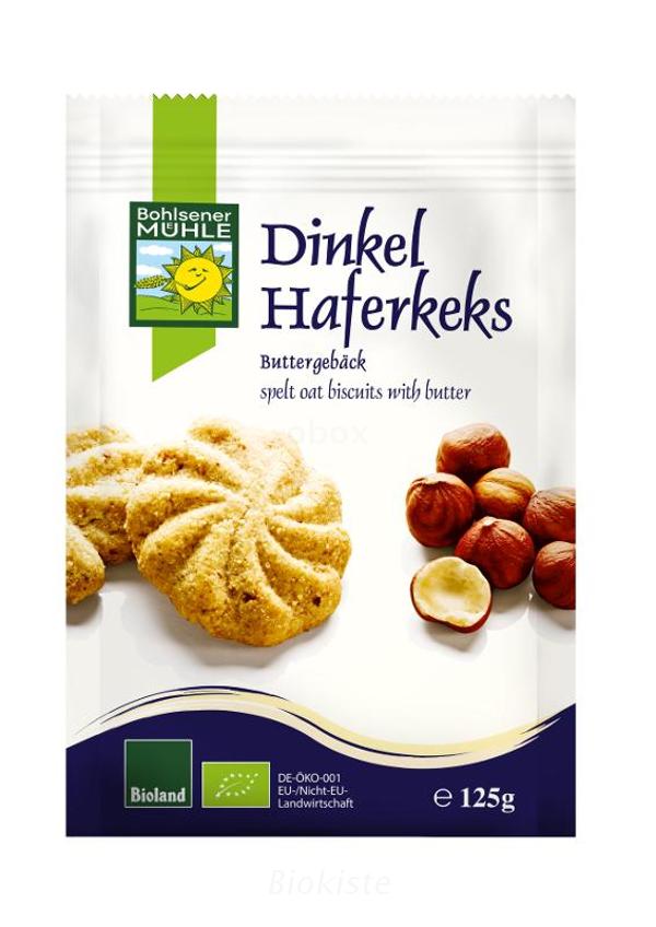 Produktfoto zu Dinkel Hafer Kekse