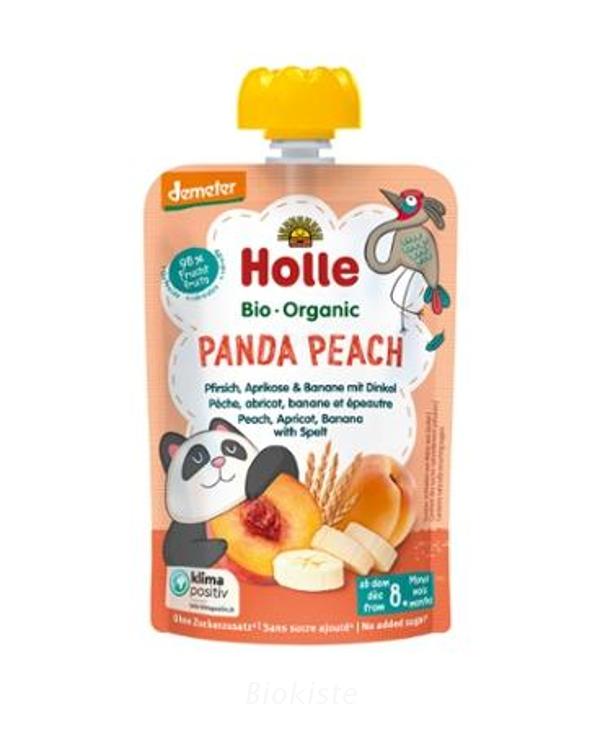 Produktfoto zu Holle Pouchy Panda Peach