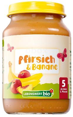 Pfirsich & Banane 190 g