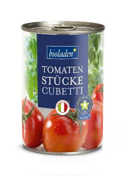 Cubetti Tomatenstücke bioladen 400g