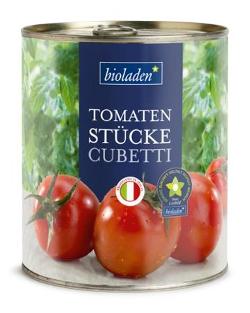 Cubetti bioladen 800g Tomatenstücke